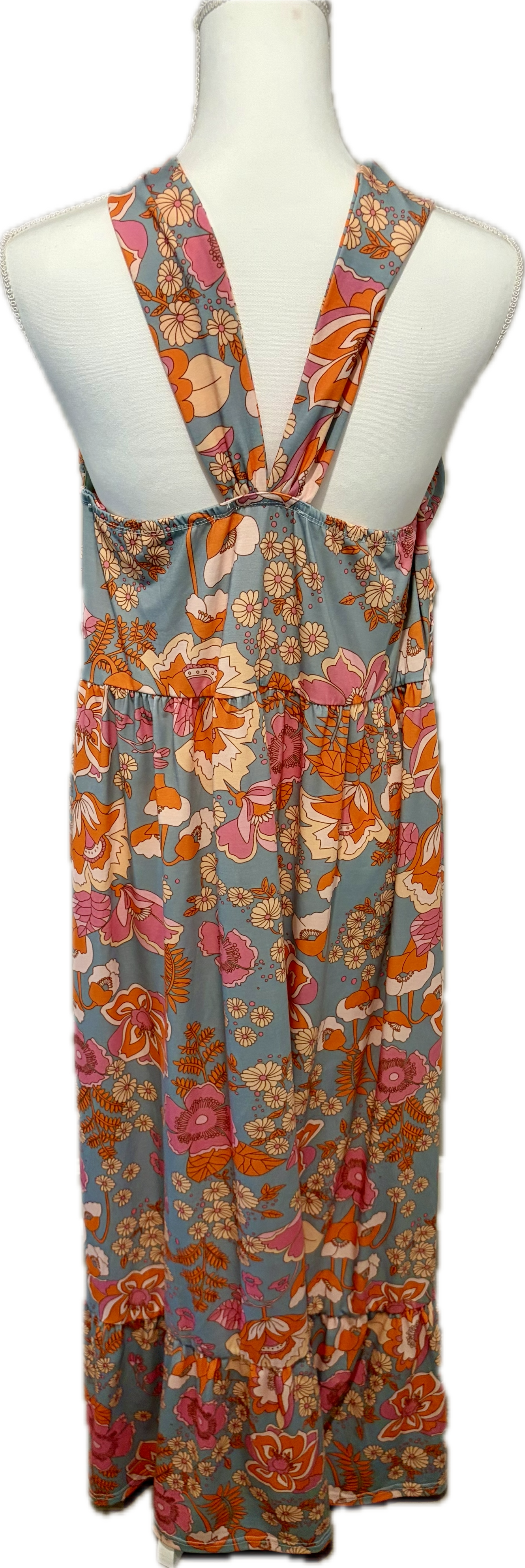 Grace Karin Plus Sie Floral Dress