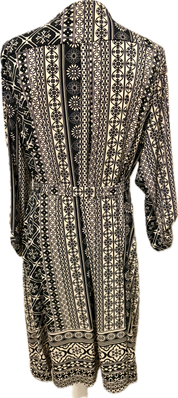 Tacera Print Plus Curve Shirt Dress