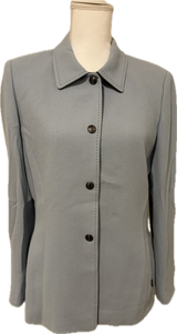 Tahari Button Front Blazer