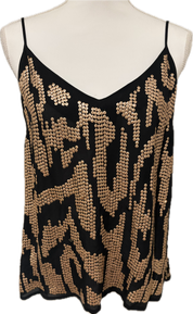 Sequin Gold Shell