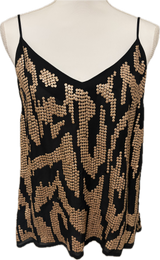 Sequin Gold Shell