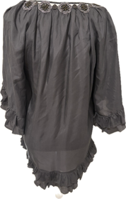 Rebecca Taylor Silk Beaded Blouse