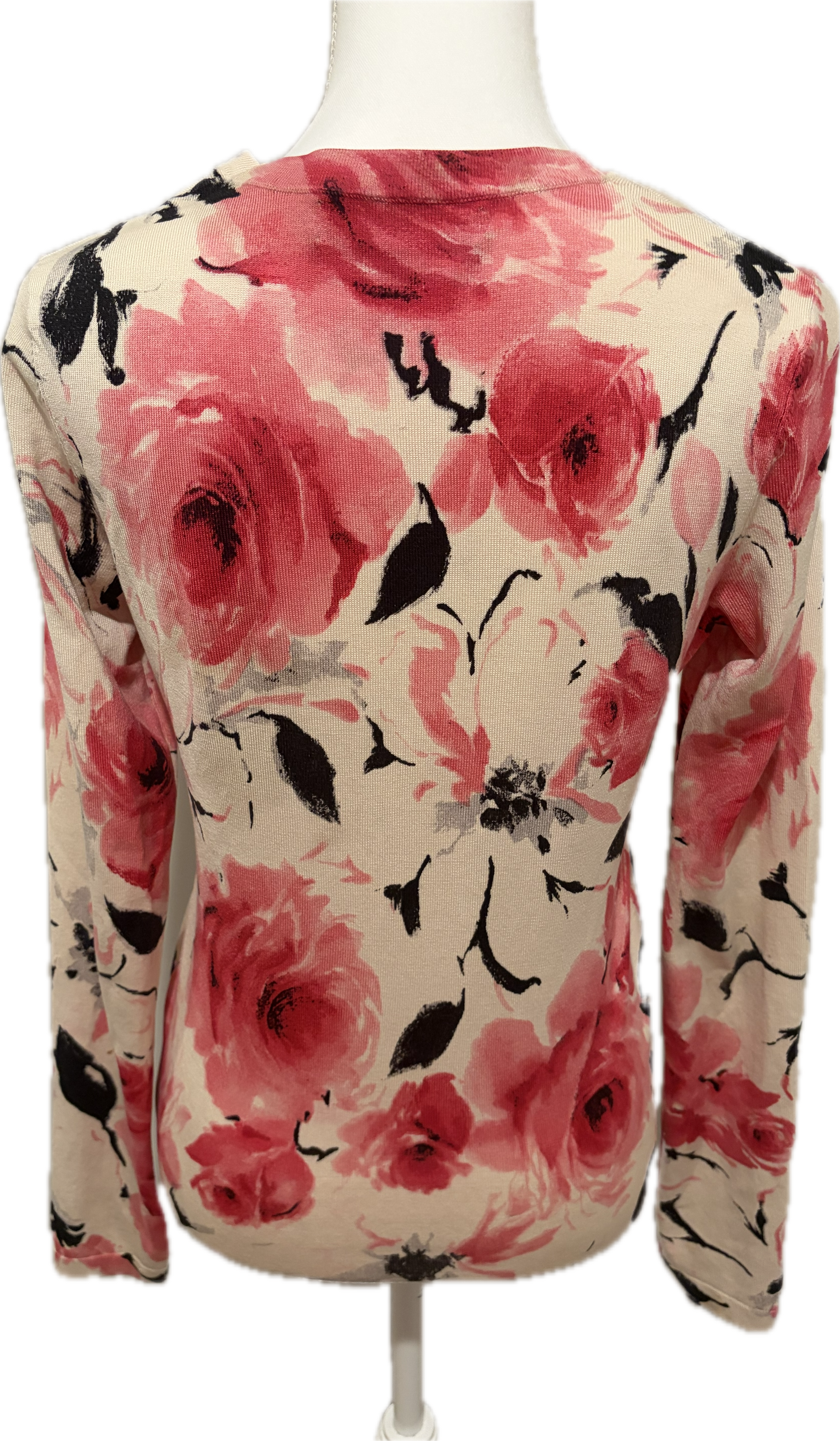 Jones New York Silk Cardigan