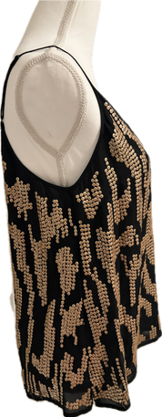 Sequin Gold Shell