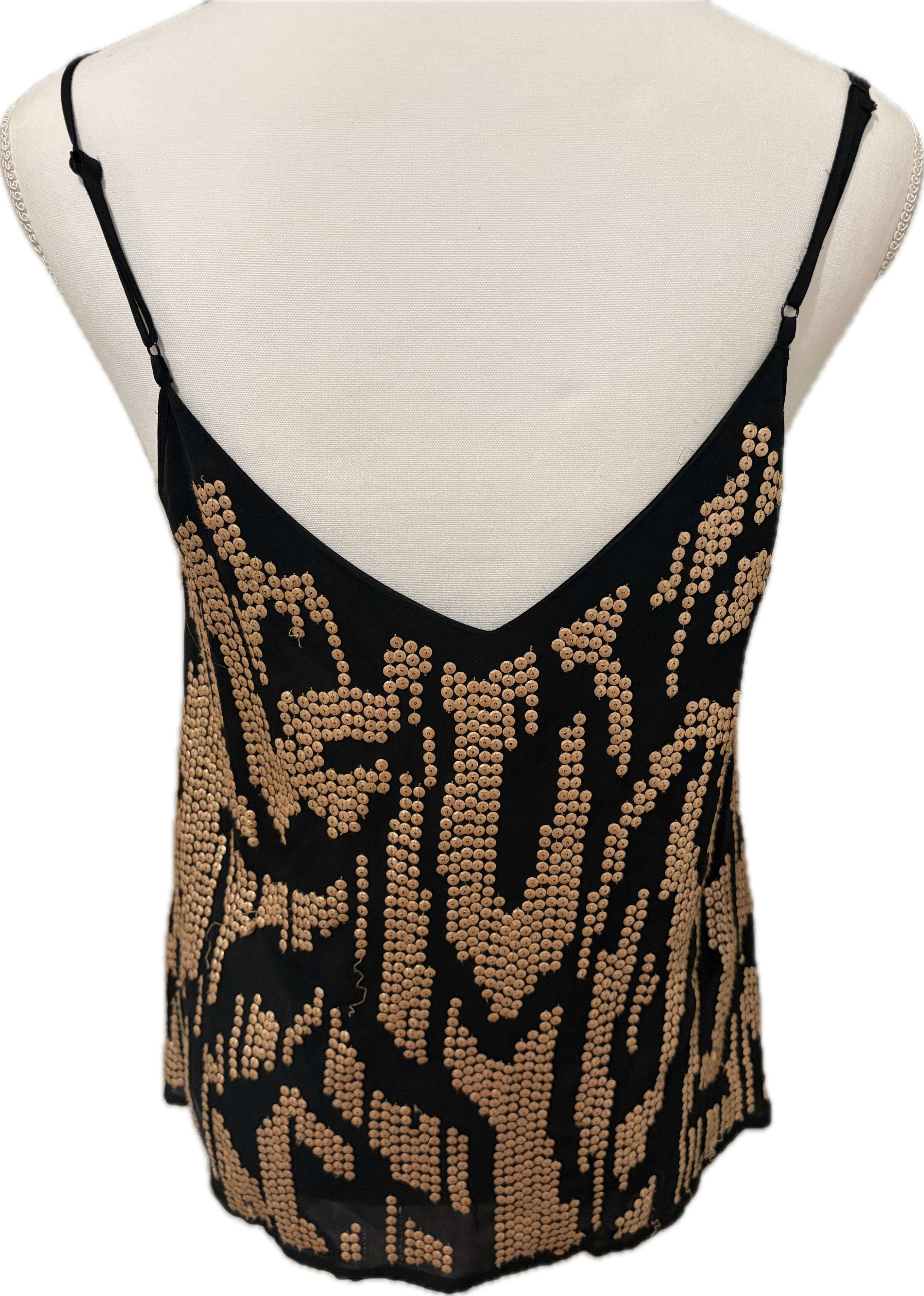 Sequin Gold Shell