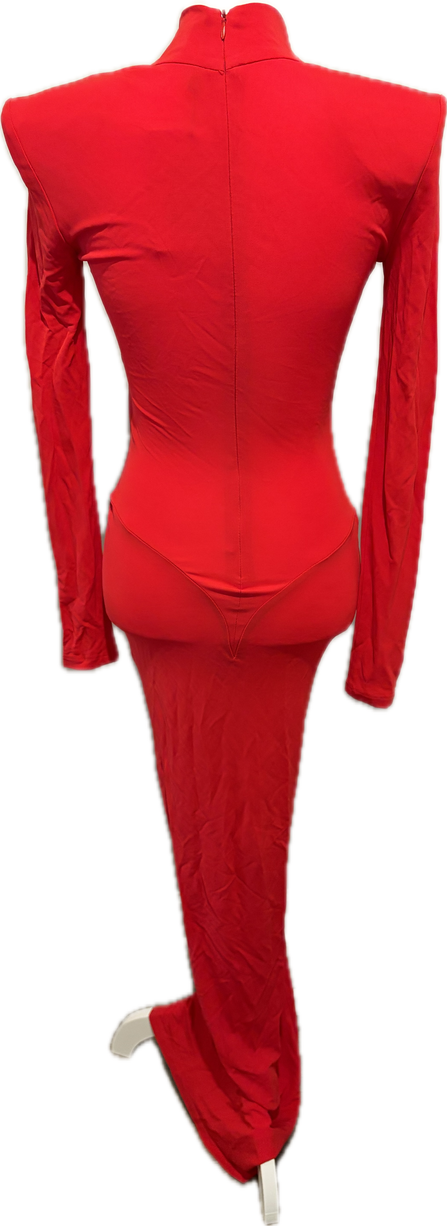 Matte Jersey Stretch Long Dress