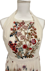 Floral Embroidered Anthropologie Dress