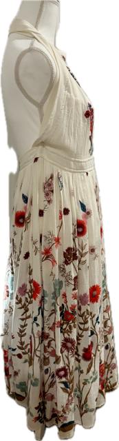 Floral Embroidered Anthropologie Dress