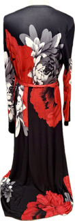 Dramatic Floral Maxi Dress
