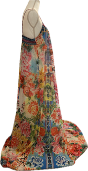 Unbranded Floral Garden Maxi Dress