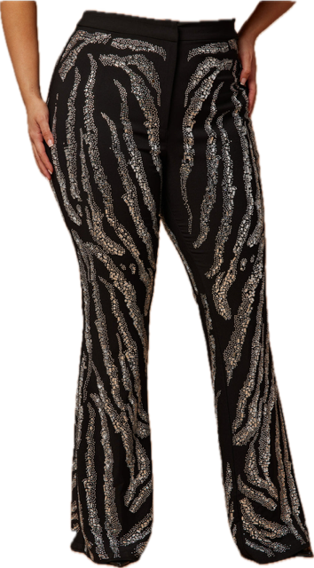 Nova Luxe Plus Curve Embellished Pantsuit