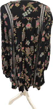 Free People Floral Print Mini Dress