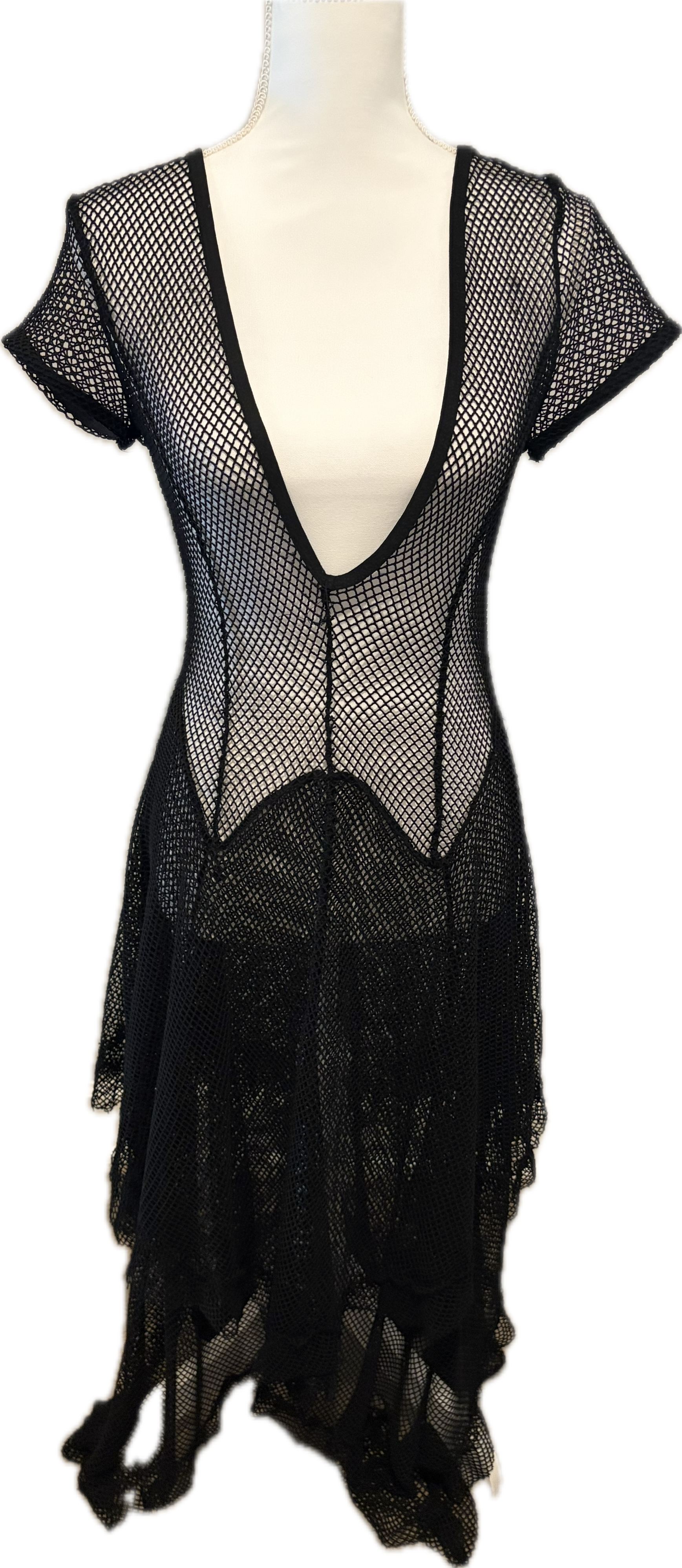Widow Mesh Maxi Dress