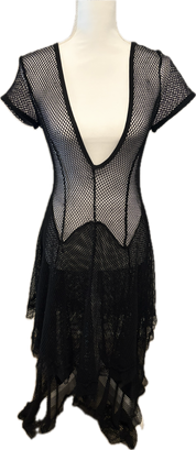 Widow Mesh Maxi Dress