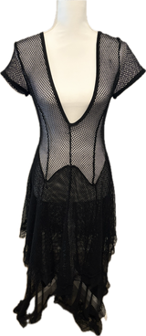 Widow Mesh Maxi Dress