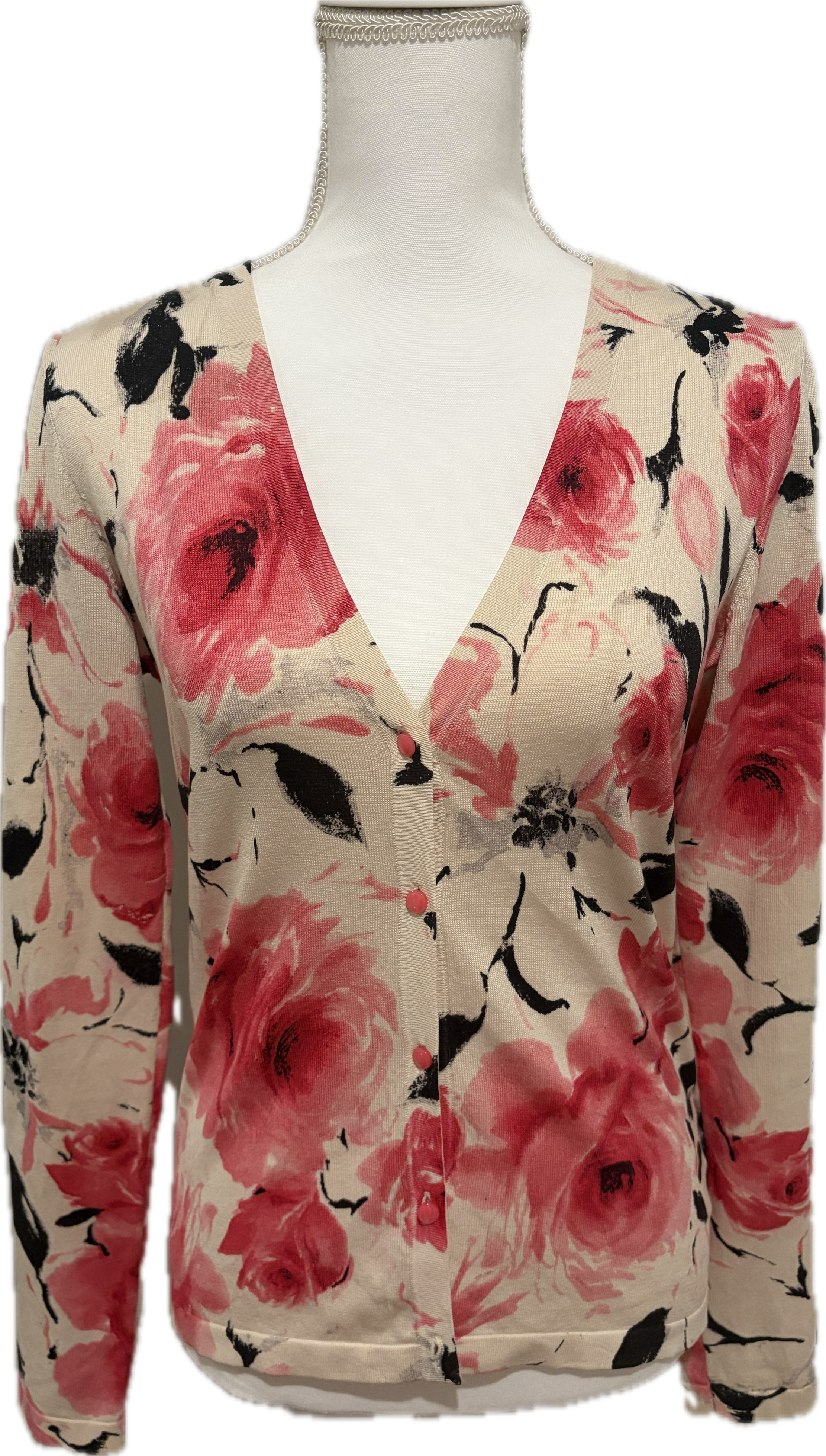 Jones New York Silk Cardigan