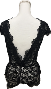 Lace Satin Tie Romper