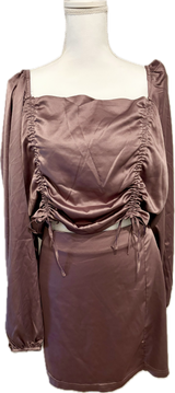 Plus Curve 2pc Skirt Set