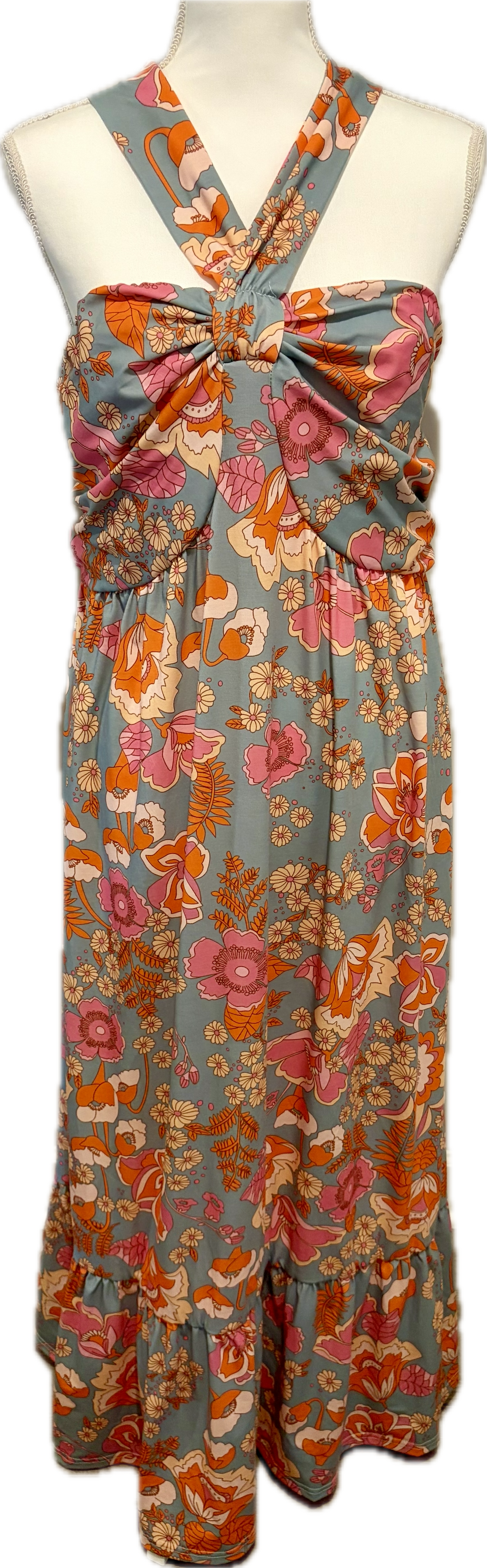 Grace Karin Plus Sie Floral Dress