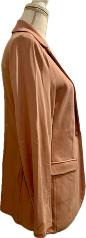 Philosophy Blush Pink Single Button Blazer