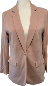 Philosophy Blush Pink Single Button Blazer