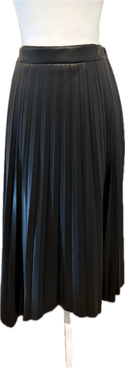 Eli Tahari Faux Plus Curve Leather Skirt
