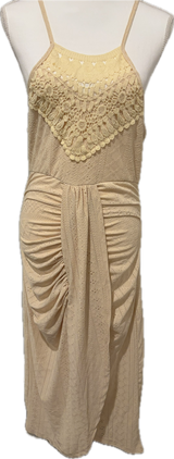 Boho Chic Crochet Bib Dress