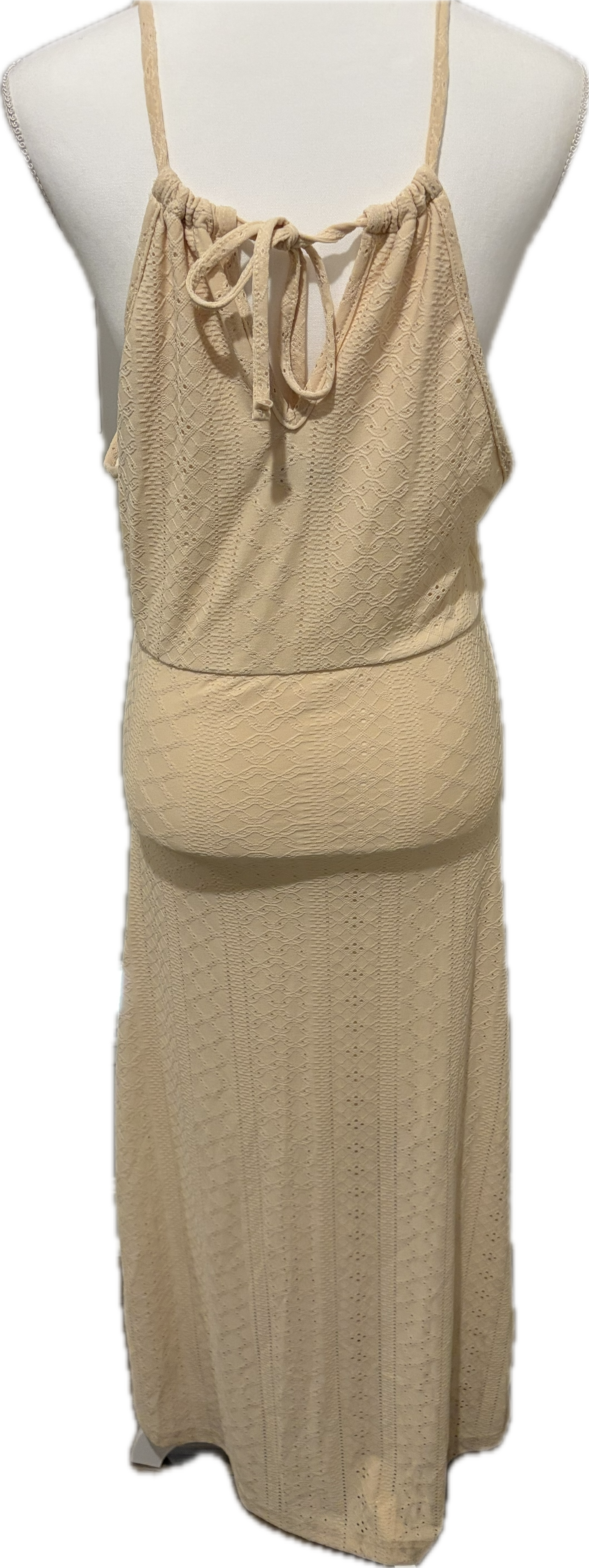 Boho Chic Crochet Bib Dress
