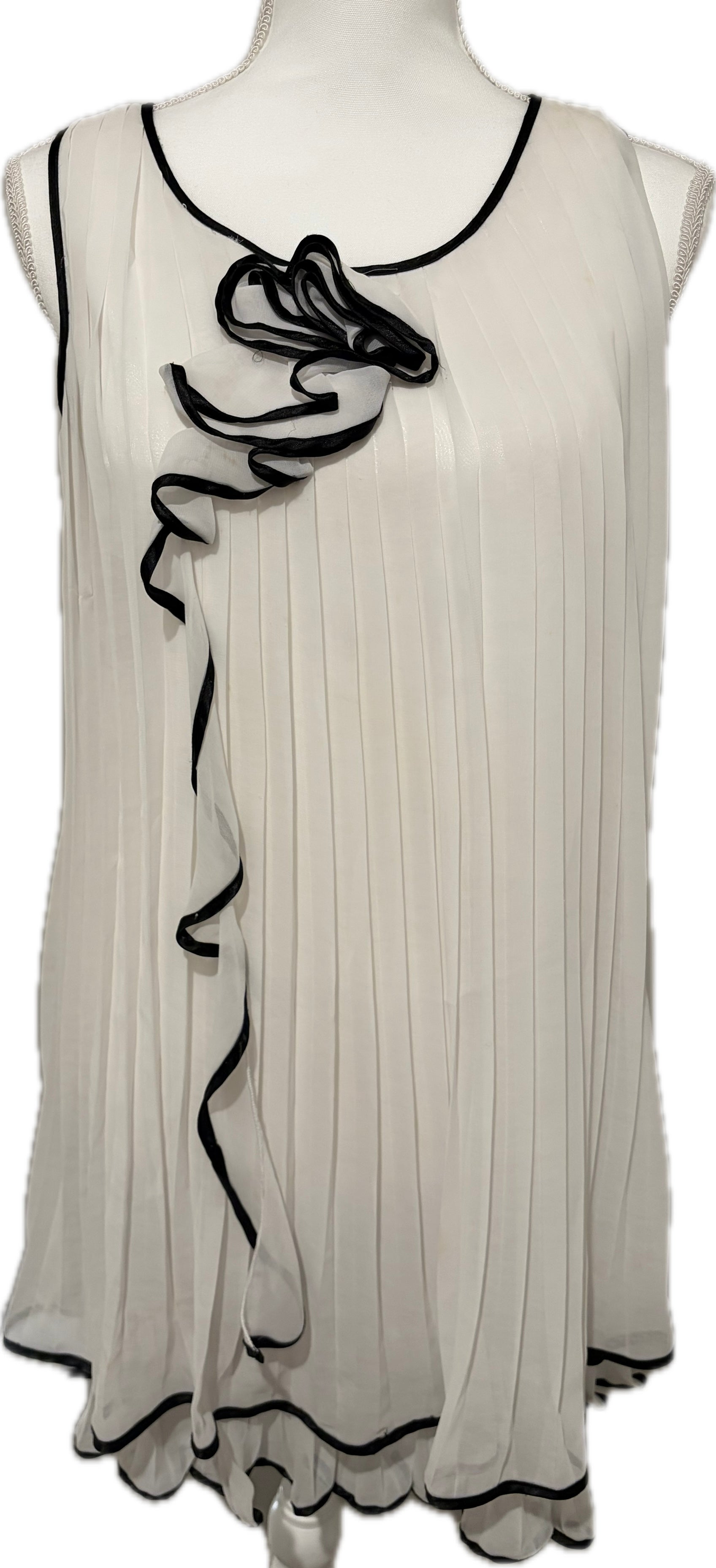 Pleated Mini Dress