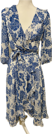 Garden Party Wrap Flutter Dress