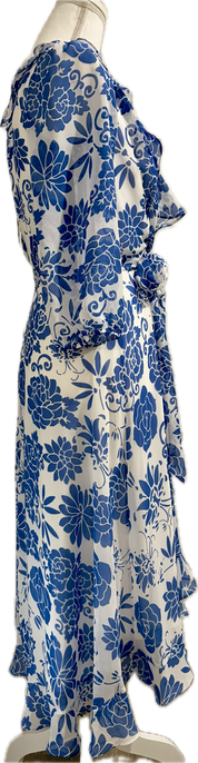 Garden Party Wrap Flutter Dress