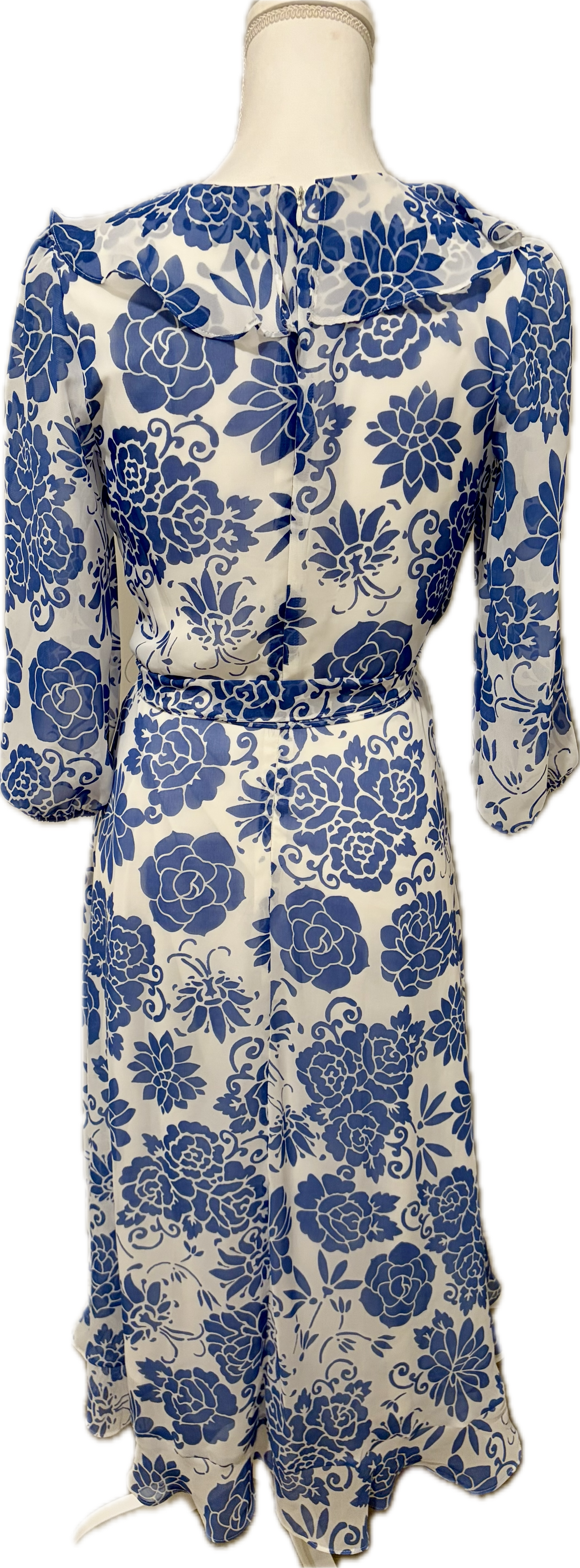 Garden Party Wrap Flutter Dress