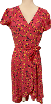 Betsey Johnson Floral Wrap Dress