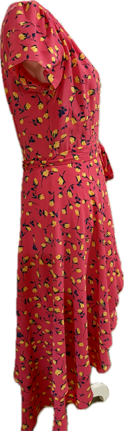 Betsey Johnson Floral Wrap Dress