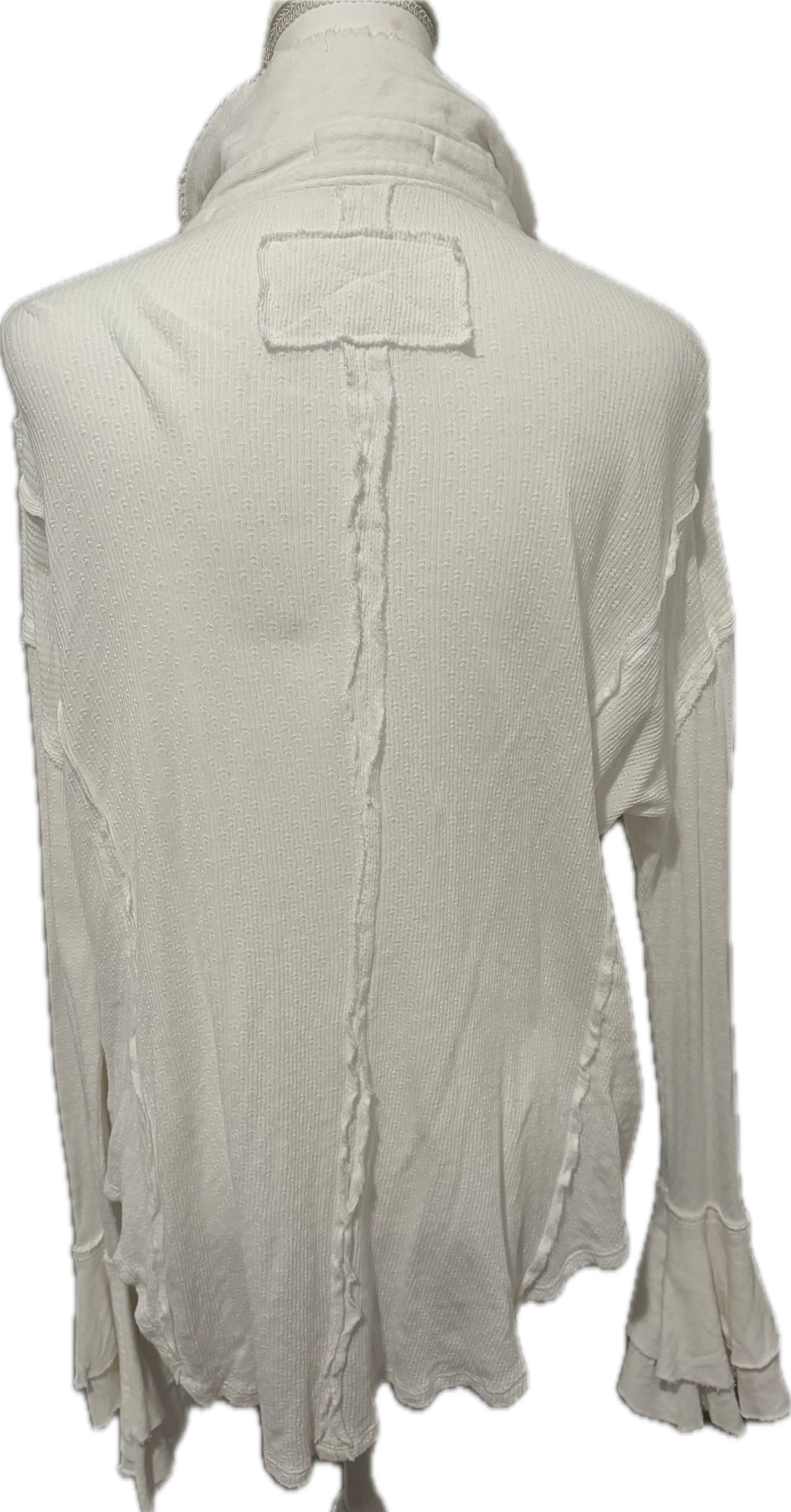 Free People Ruffle Blouse