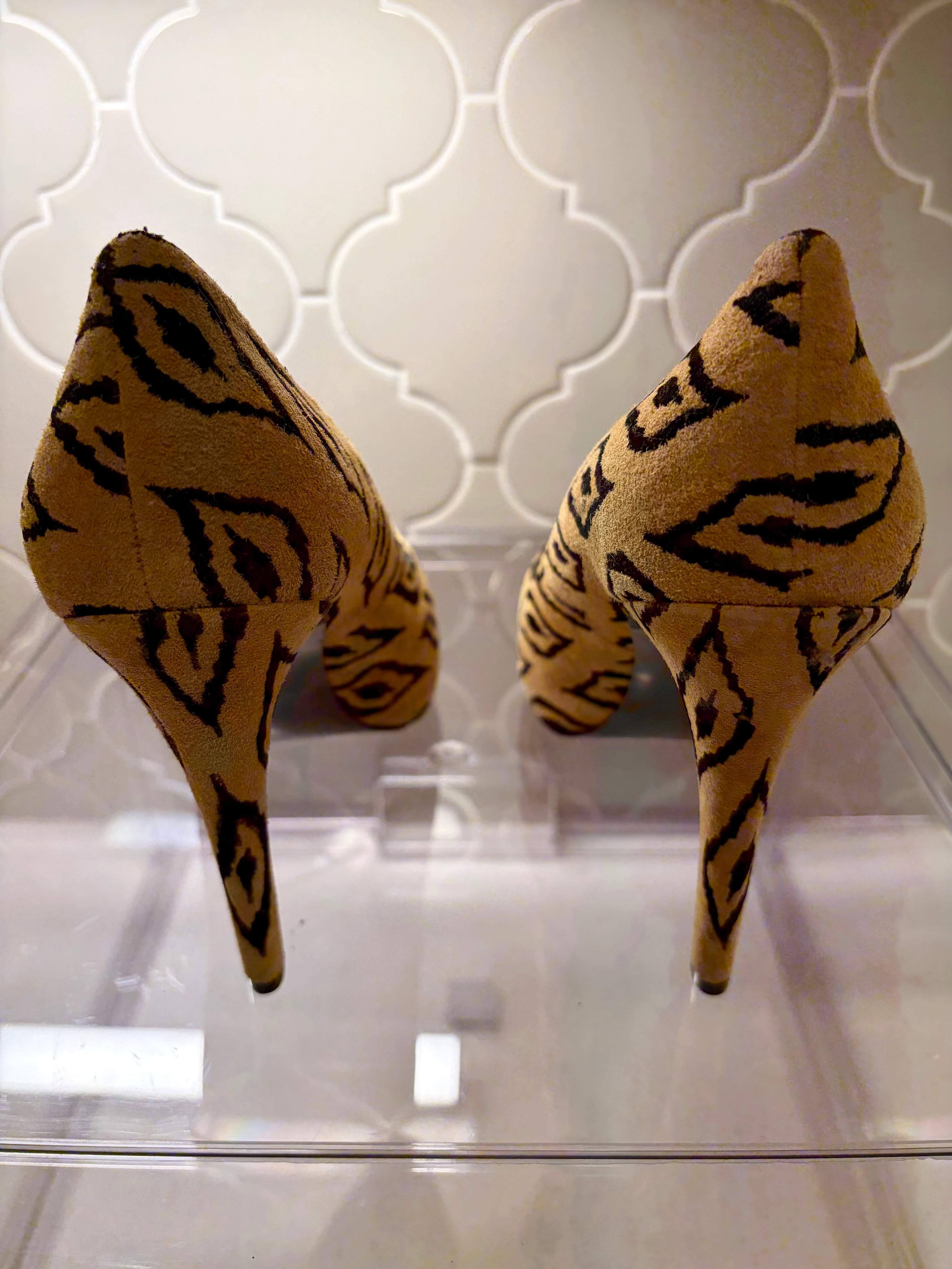 BCBG Generation Suede Print Pump