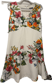 Donna Taylor Flared Hem Floral Dress