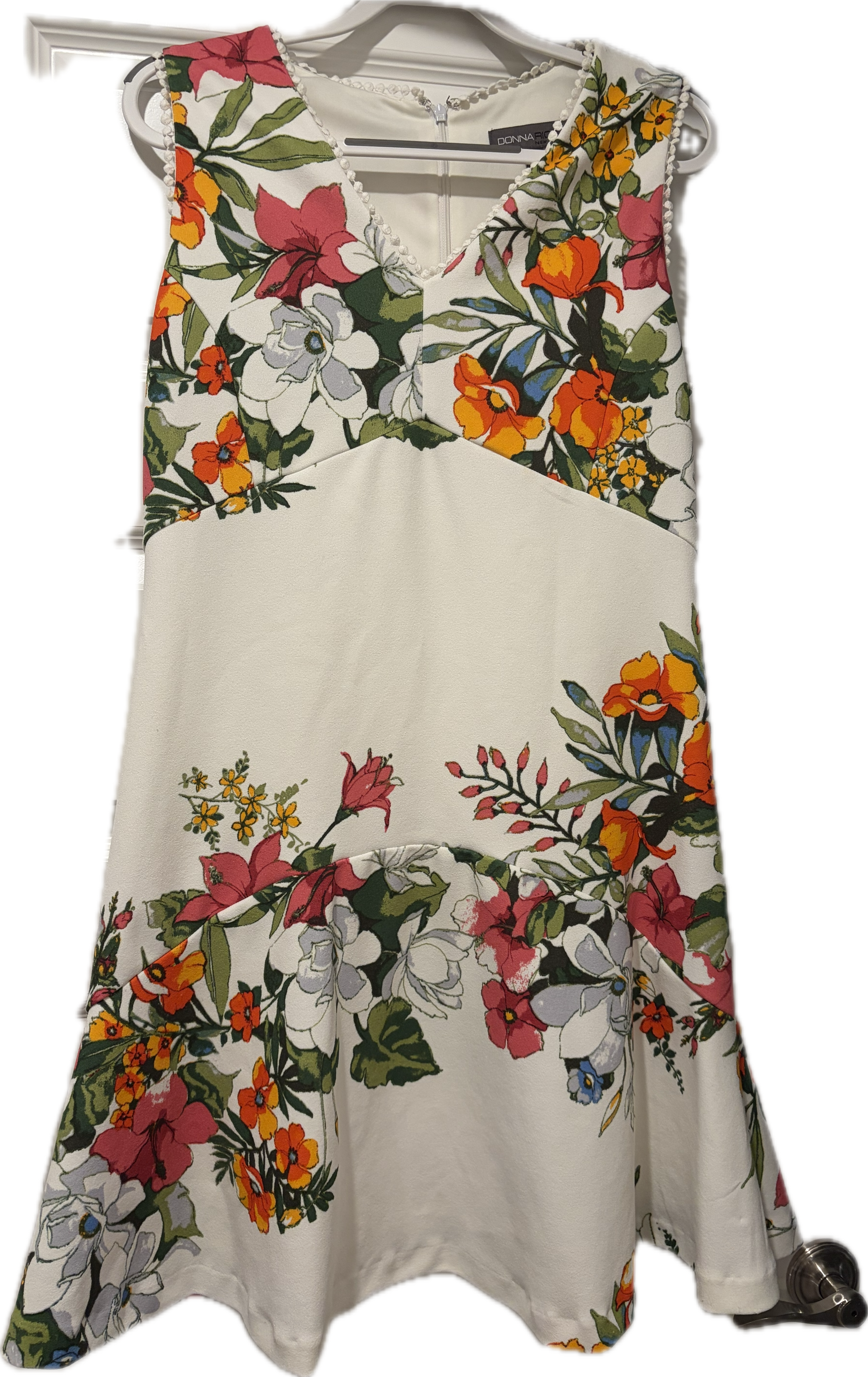 Donna Taylor Flared Hem Floral Dress