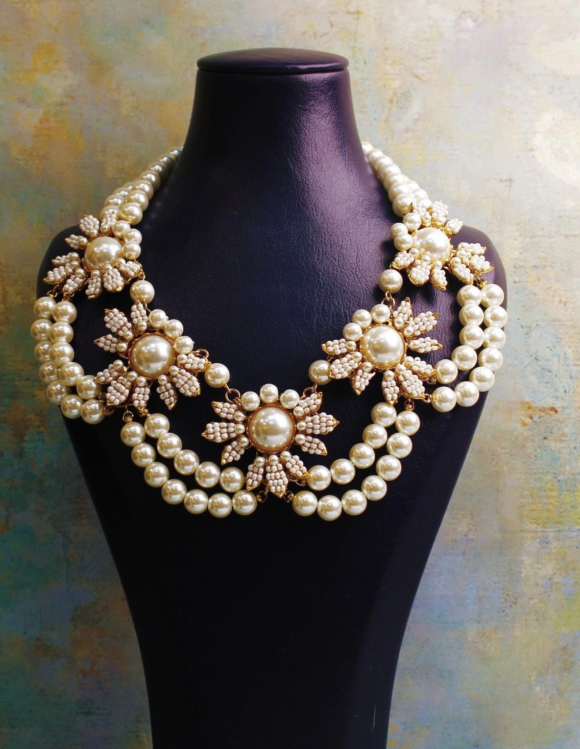 Vintage Inspired Heirloom Pearl Necklace
