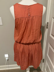 Silky Pleated Ruffle Hem Mini Dress