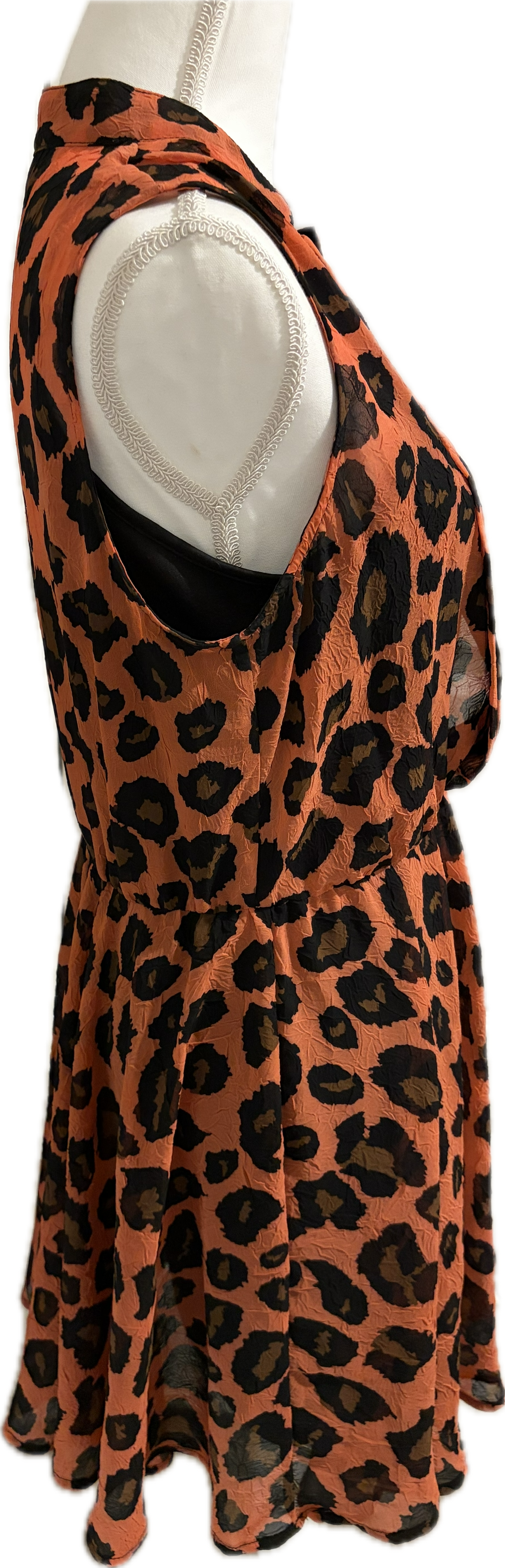 Mimi Chica Leopard Print Mini Dress