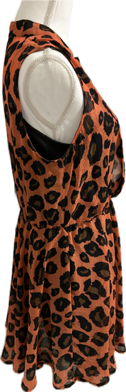 Mimi Chica Leopard Print Mini Dress