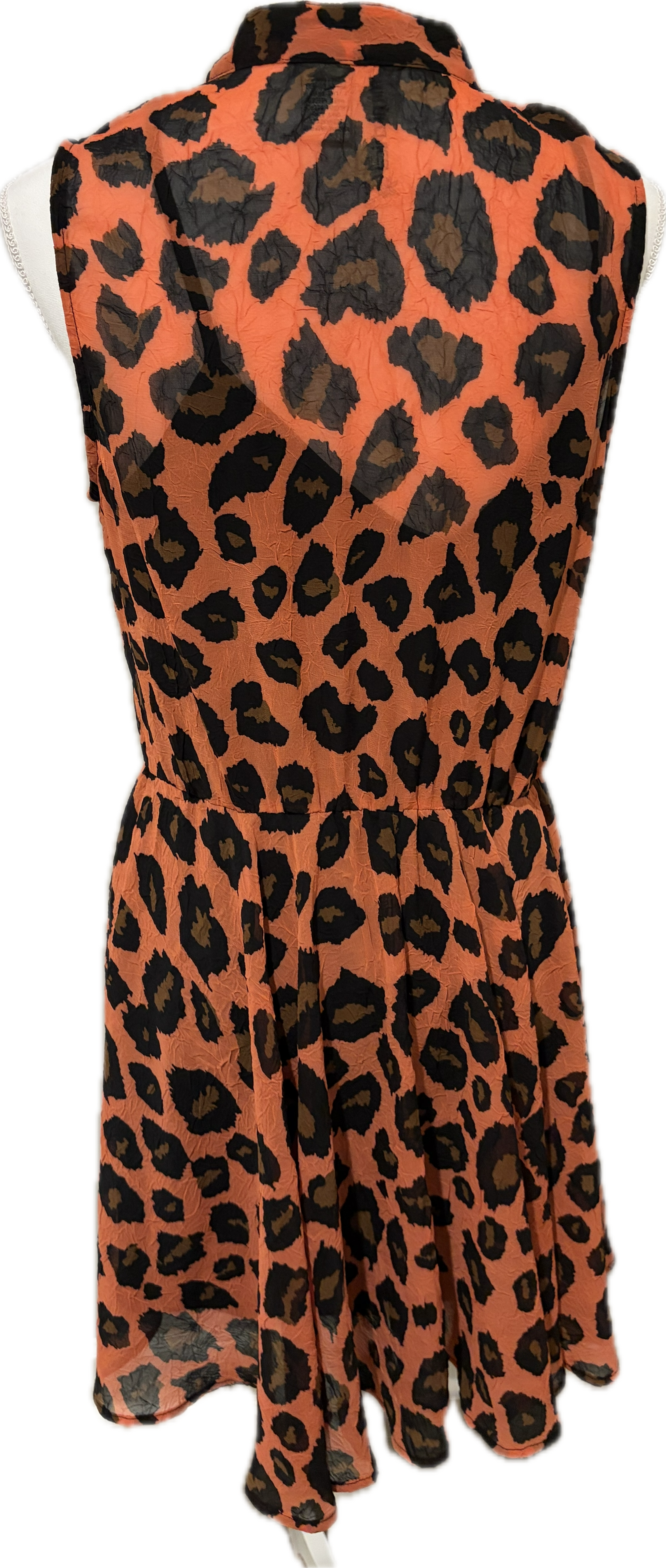 Mimi Chica Leopard Print Mini Dress