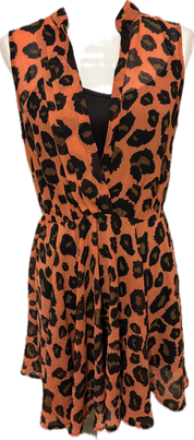 Mimi Chica Leopard Print Mini Dress