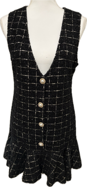 Tweed Gold Lurex  Dress