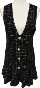 Tweed Gold Lurex  Dress