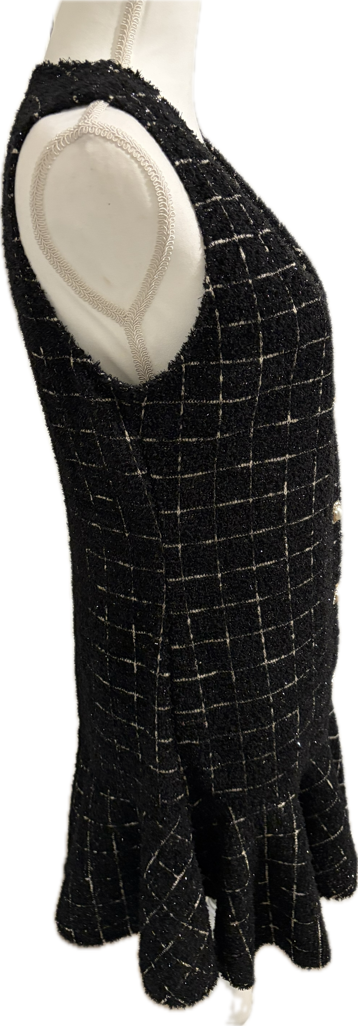 Tweed Gold Lurex  Dress