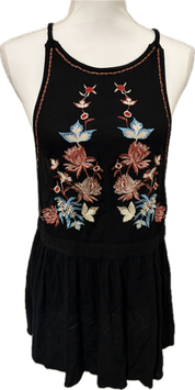 Embroidered Tank Top