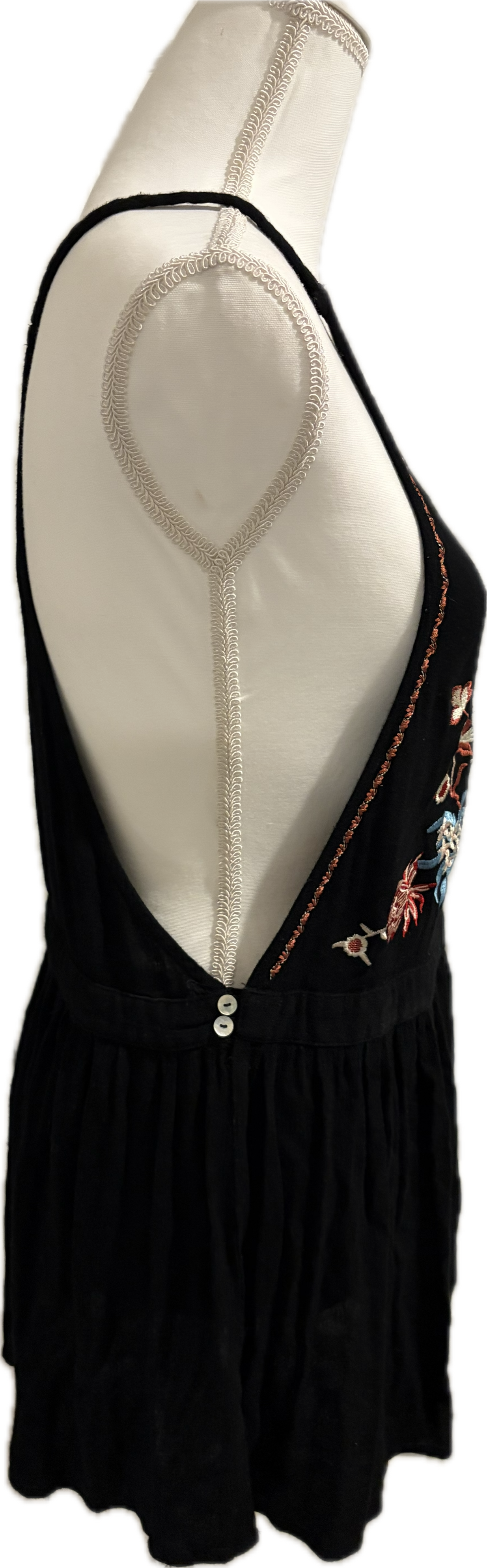 Embroidered Tank Top