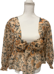 House of Harlow Shimmer Blouse